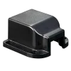Hybrid 3 RGBW Black End Cap w/Feed