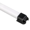 Hybrid 3 RGBW Black End Cap w/Feed