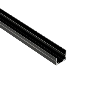 Hybrid 3 12V AC Black Aluminum Sheilded Extrusion 1m