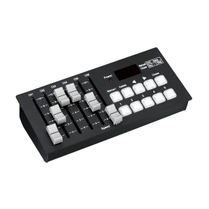 DMX512 Slider Controller, 30CH, 6 slide, 9-12V DC input