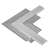 Premium Extrusion 90 degree coupler for Invisible Slot extrusion with SLOTLENS