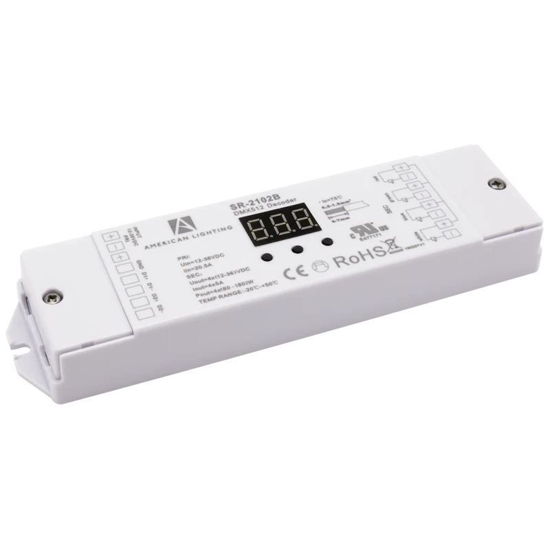 DMX Decoder: 4-Channel