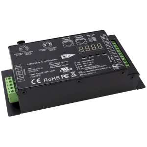 DMX Decoder: 5-Channel w/RJ45